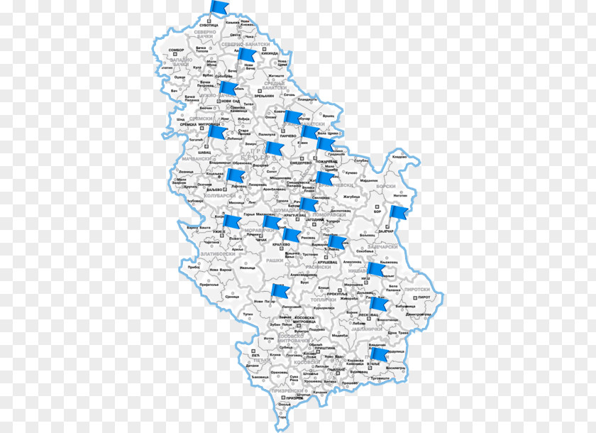 Refreshing Drink Water Resources Serbia Map Line PNG