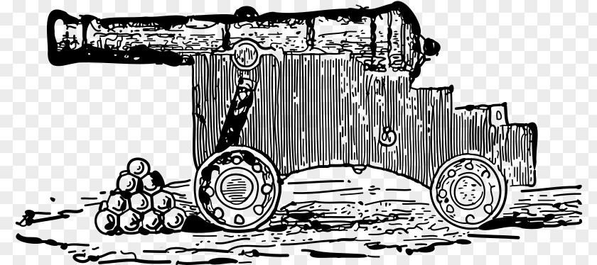 Artillery Cannon Clip Art PNG