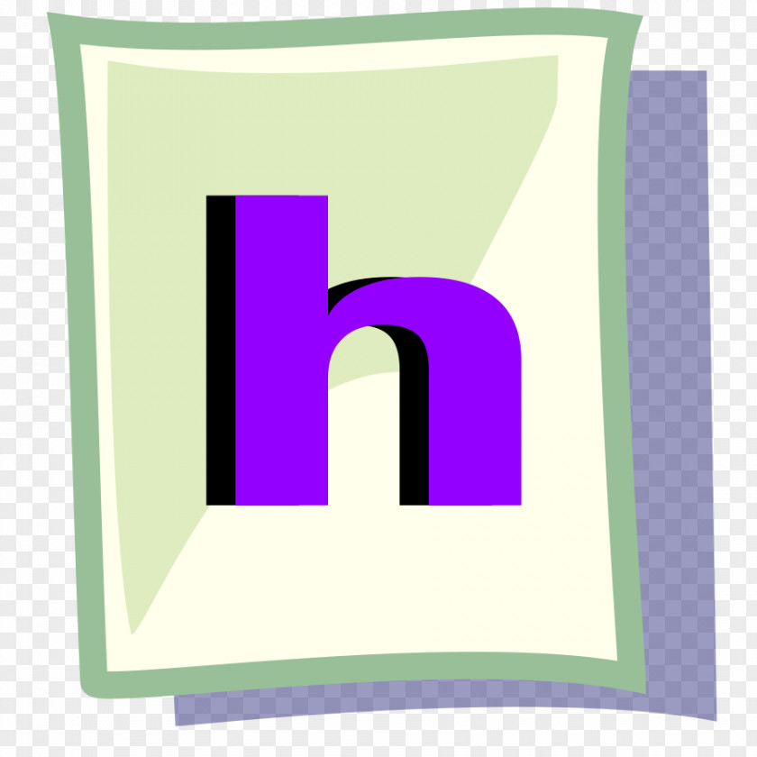 H Graphic Design Clip Art PNG