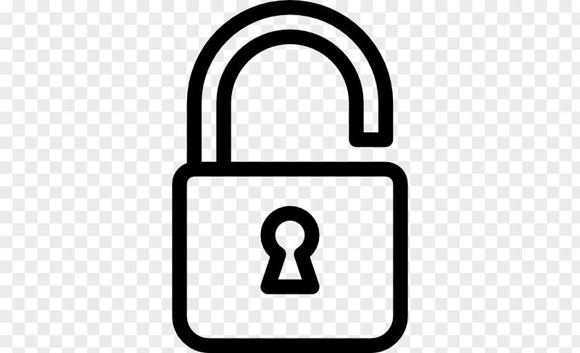 Padlock Security Combination Lock PNG