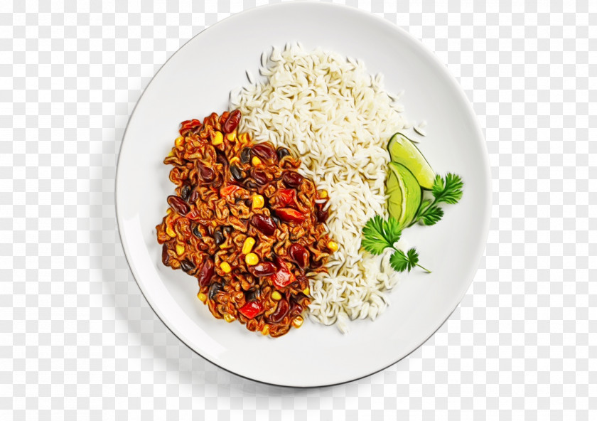 Picadillo Vegetarian Cuisine White Rice Basmati Dish PNG