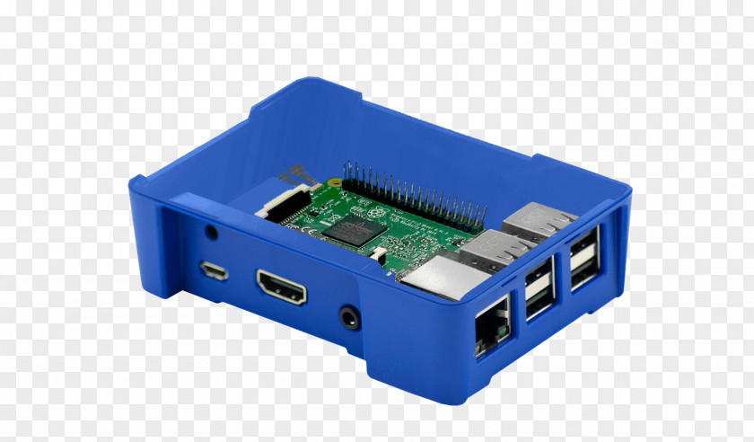 Raspberry Computer Cases & Housings Pi Electronics Blue PNG
