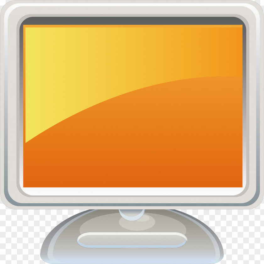 Computer Vector Material Monitor Download PNG