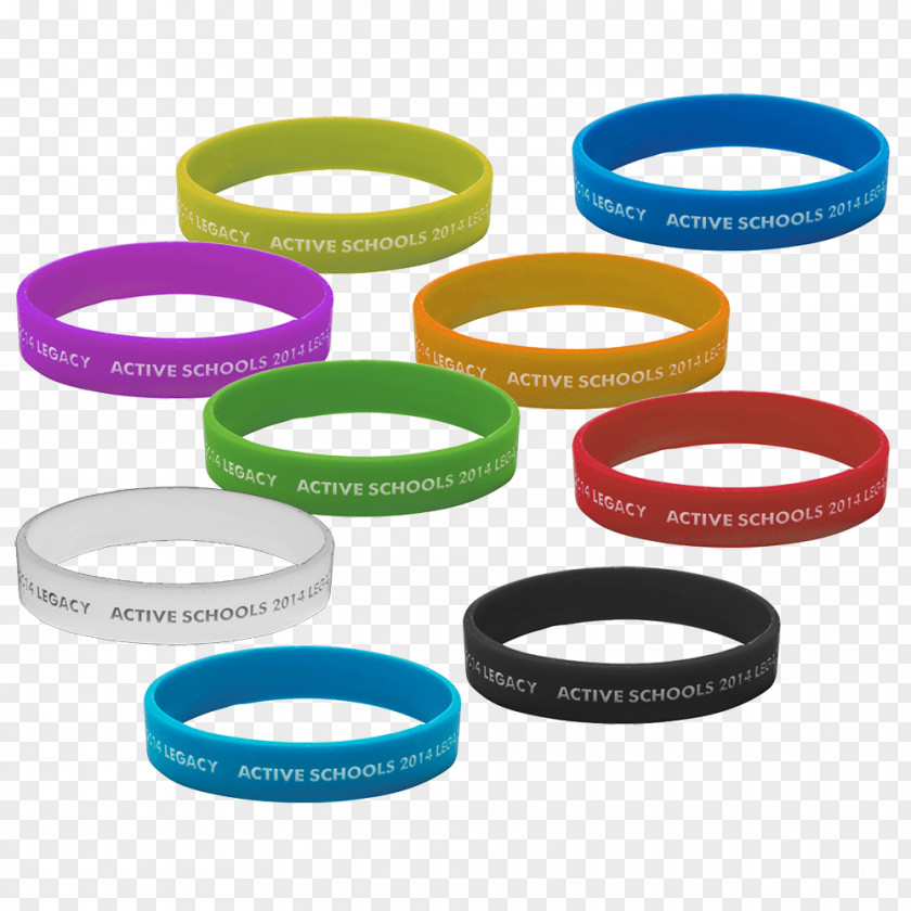 Cosmetics Promotion Posters Wristband Promotional Merchandise Plastic PNG