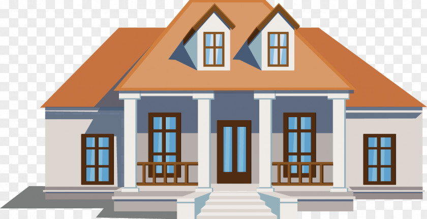 Beautifully Designed House Vector Danziger School Villa Home Architecture PNG