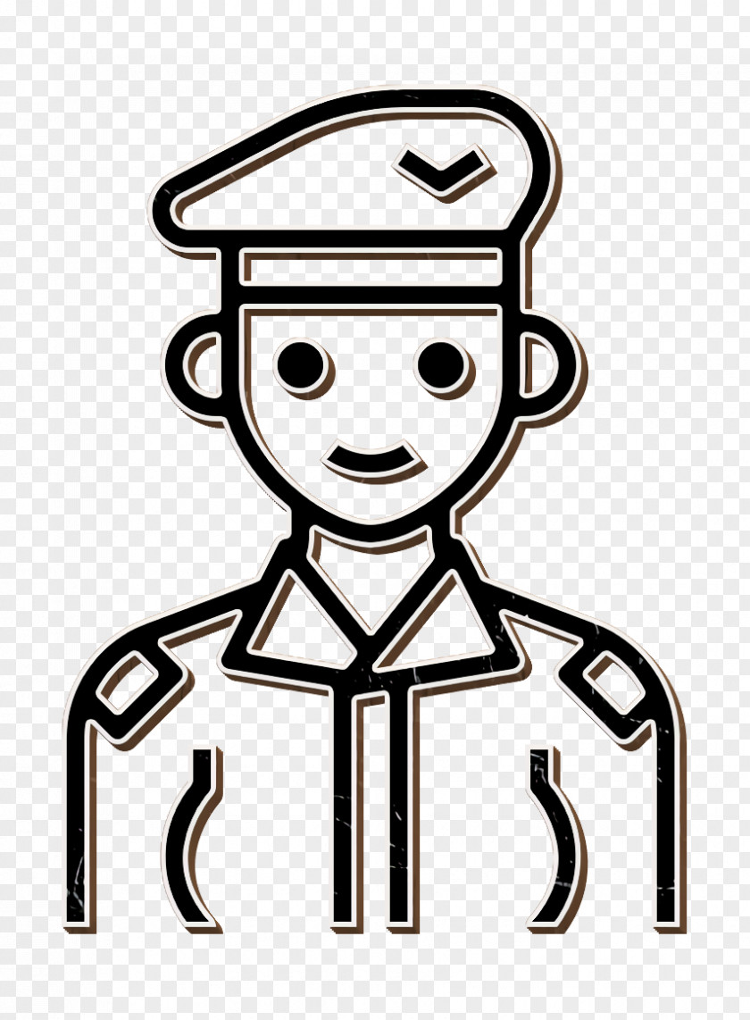 Soldier Icon Occupation Woman PNG