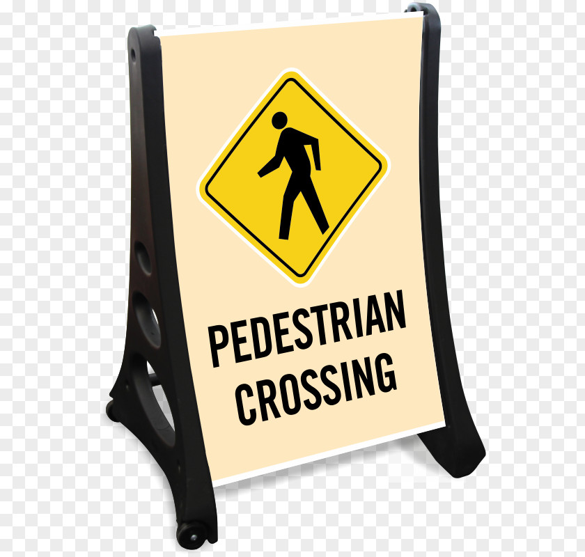 Zebra Crossing Pedestrian Traffic Sign Sidewalk PNG