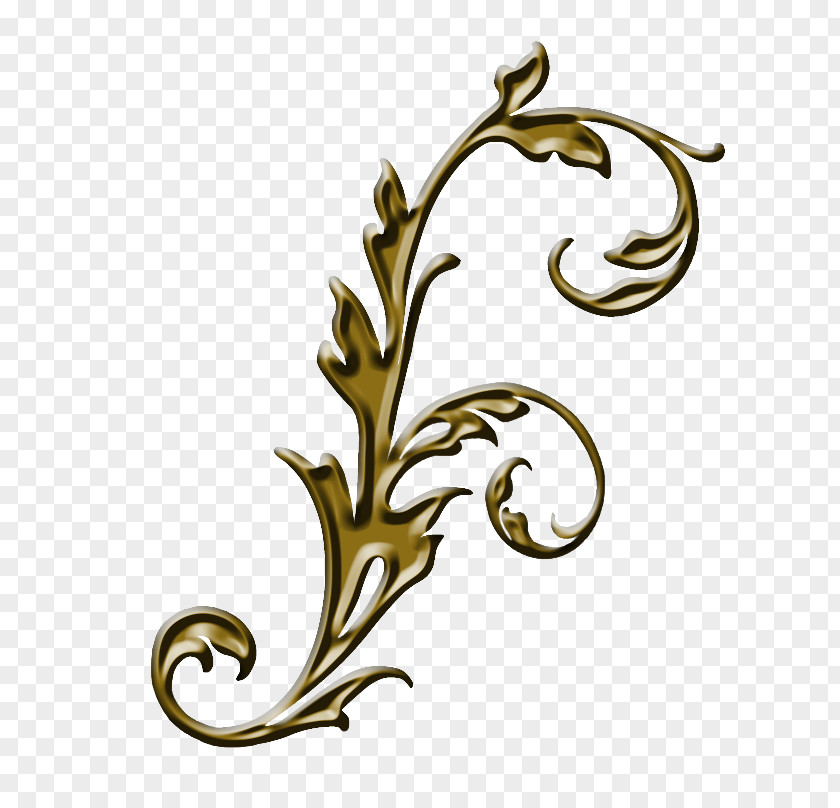 Corner Flourishes Ornament Gold Clip Art PNG