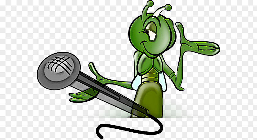 Green Cartoon Plant PNG