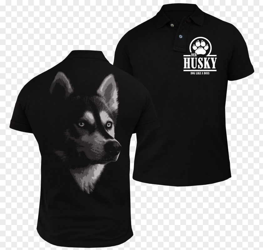Husky SiBERIAN T-shirt Polo Shirt Dog Clothing Spreadshirt PNG