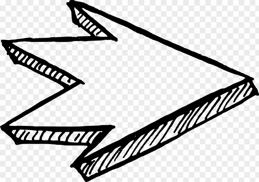 Vector Arrow Drawing Clip Art PNG