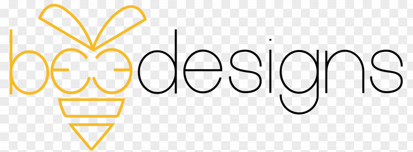 Bee Design Logo Brand Product Font Line PNG