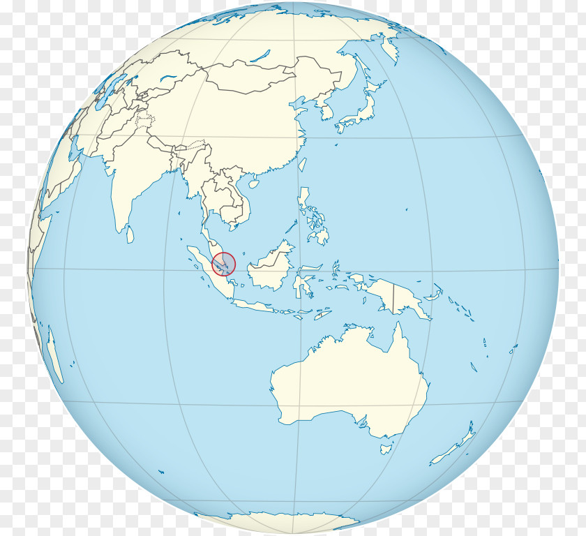 Globe Singapore World Map PNG
