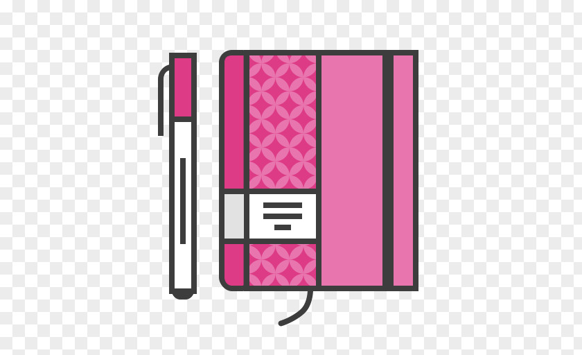 Hand Marker Diary Notebook PNG