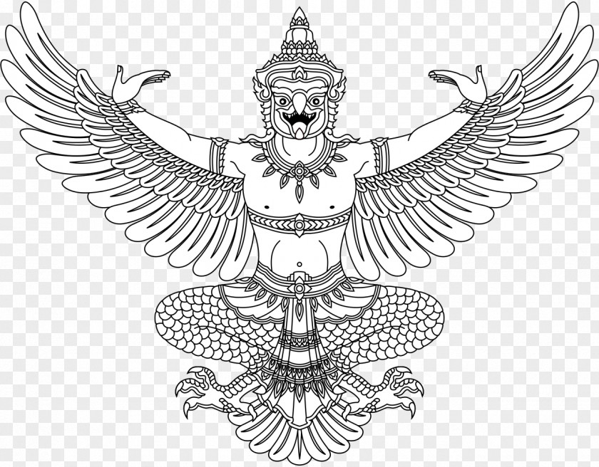 Hanuman Emblem Of Thailand Garuda Wisnu Kencana Cultural Park PNG