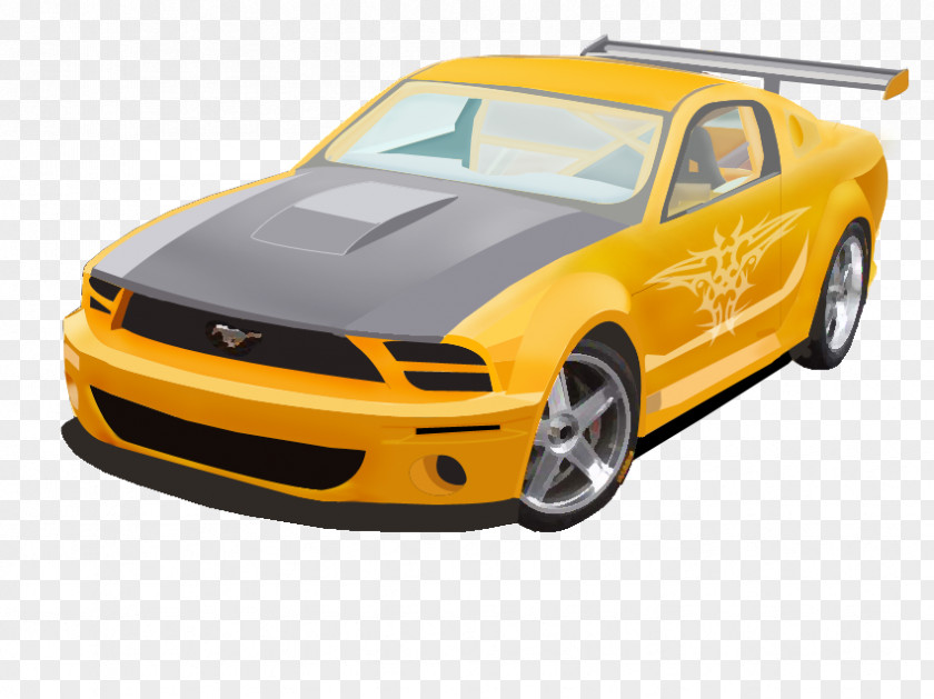 Mustang Vector 2005 Ford Sports Car GT PNG