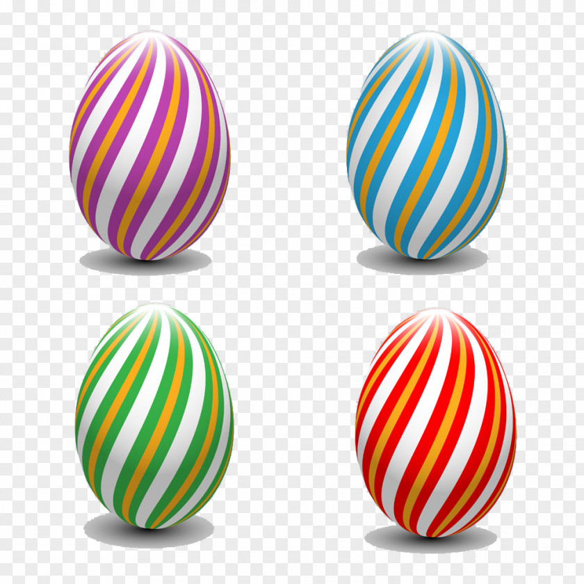 Striped Easter Egg Pictures Bunny PNG