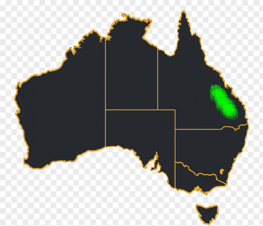 Australia Blank Map Royalty-free PNG