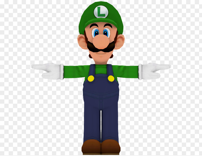 Luigi Super Mario 3D Land Party 8 Bros. PNG