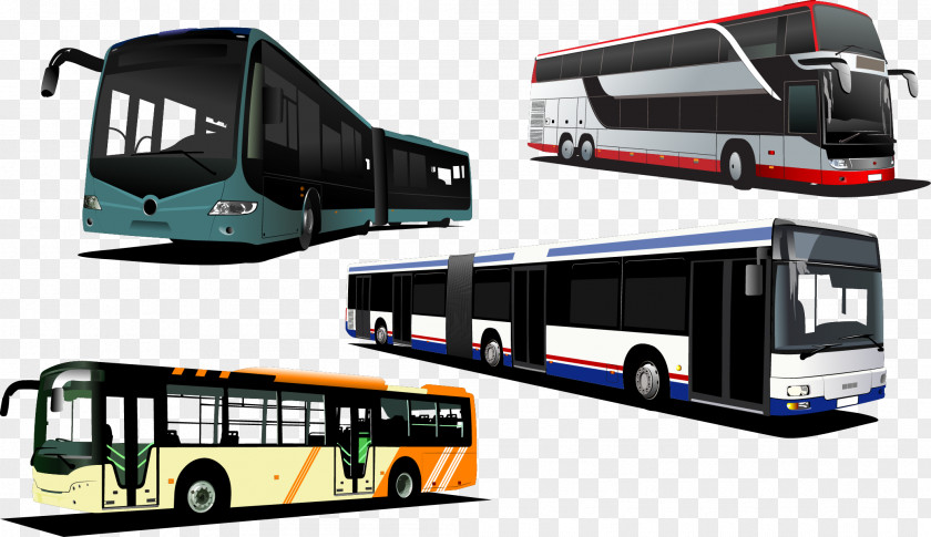 Vector Bus Cdr Royalty-free Clip Art PNG