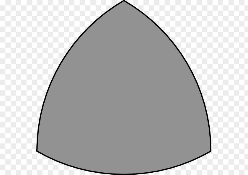 Circle Reuleaux Triangle Curve Of Constant Width Area PNG