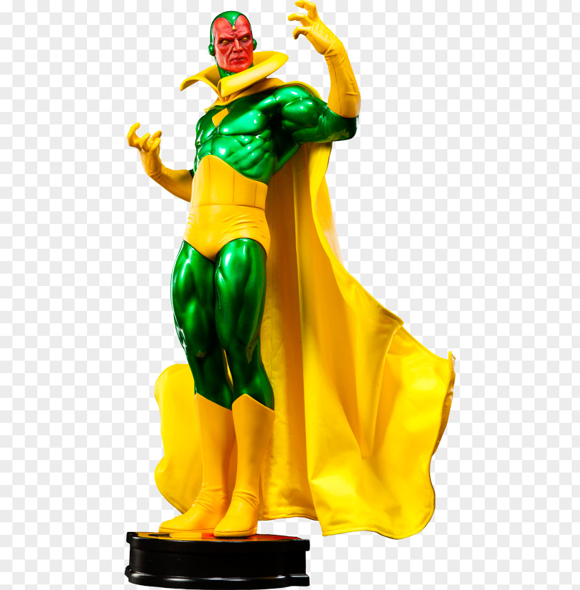 Sideshow Collectibles Vision Carol Danvers Superhero Figurine PNG