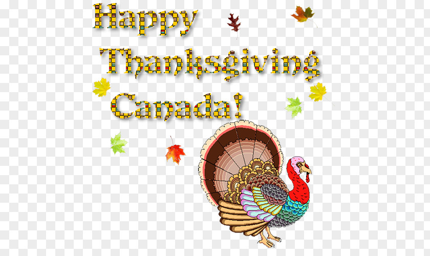 Thanksgiving Turkey Font PNG