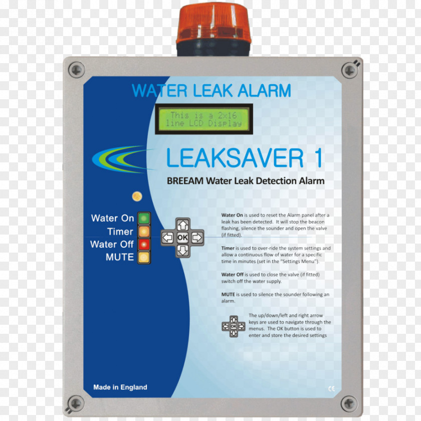 Water Leak Detection Central Heating System PNG