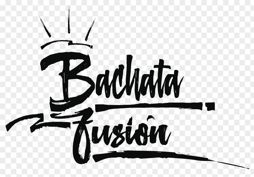 Bachata Festival Logo Calligraphy Graphic Design Drawing PNG