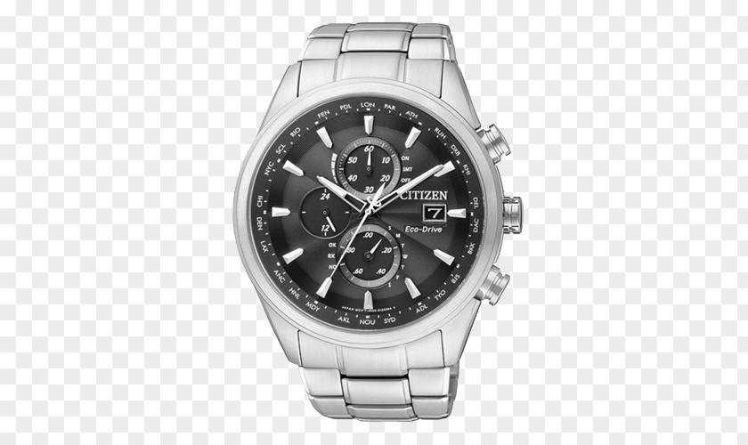 Citizen Eco-plus Innings Radio Watch Eco-Drive Holdings Clock Chronograph PNG