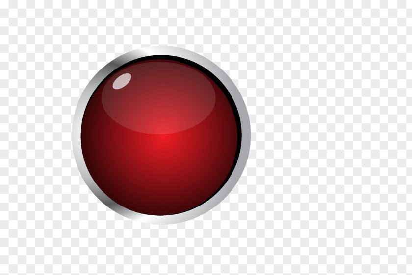 Design Push-button Red PNG