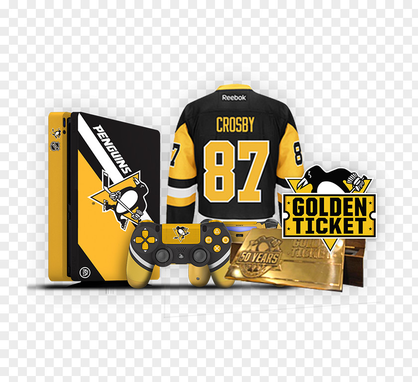 Pittsburgh Penguins Sony PlayStation 4 Slim Jersey Video Game Consoles T-shirt PNG