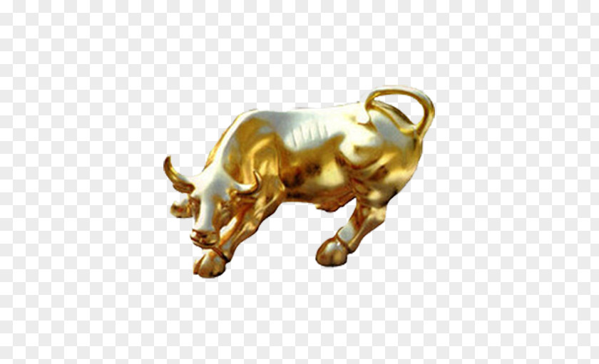Taurus Stock Charging Bull Jiyuan Wall Street Sculpture U4ecfu50cfu51cbu5851 PNG