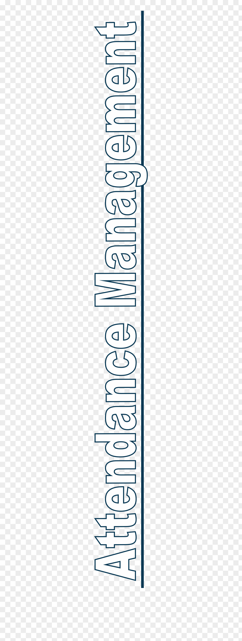 Attendance Management Line Angle Font PNG