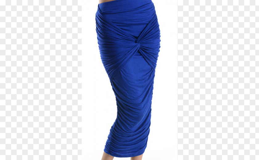 Dress Waist Cobalt Blue Shoulder PNG