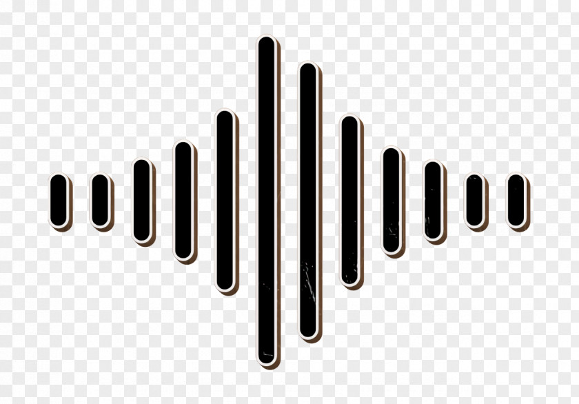 Music And Multimedia Linear Icon Sound Frecuency Waves PNG