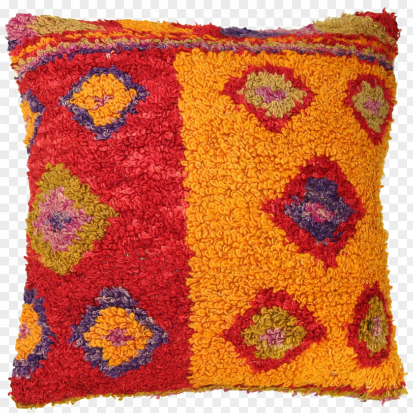 Pillow Cushion Carpet Wool Kilim PNG