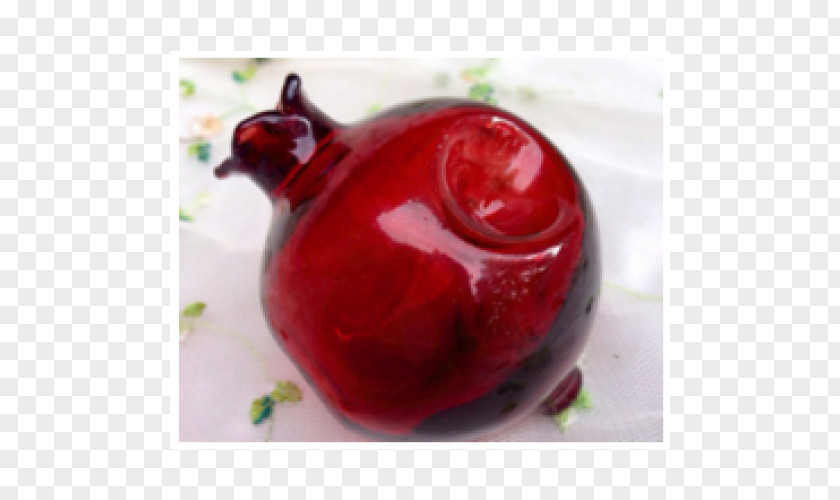 Pomegranate Borosilicate Glass Smoking Pipe Fruit PNG