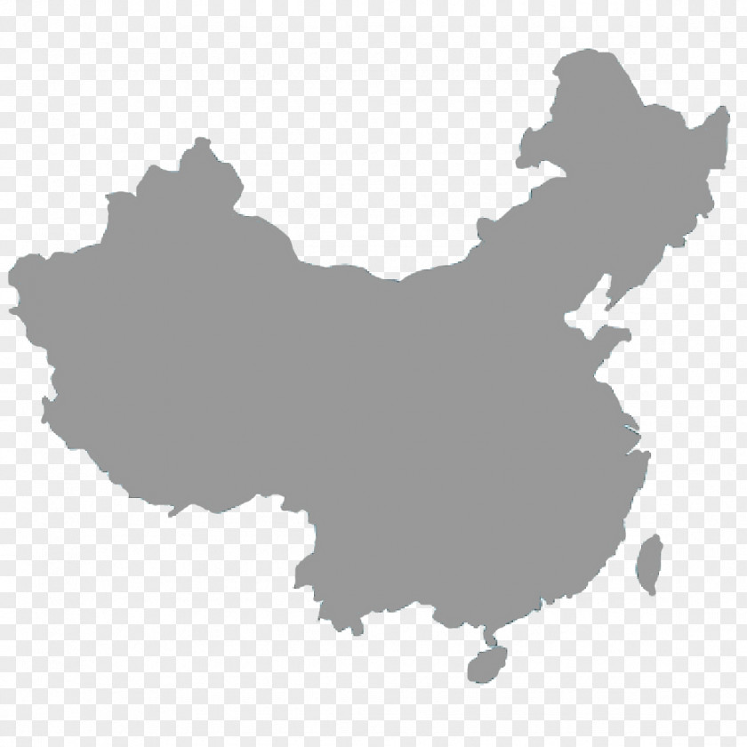 China Vector Map PNG