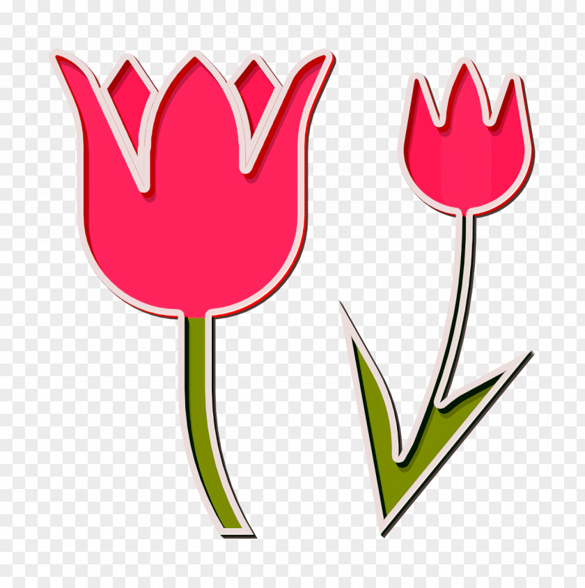 Flower Icon Tulip Natural Scent PNG