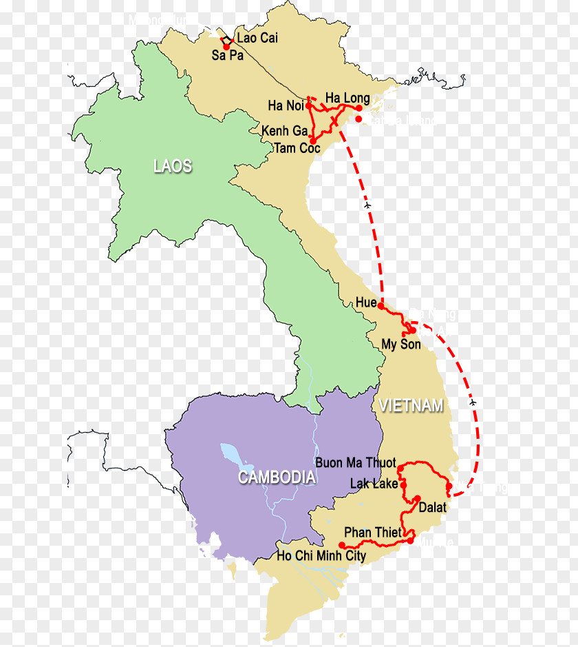 Ho Chi Minh City Map Da Lat Lắk Lake PNG