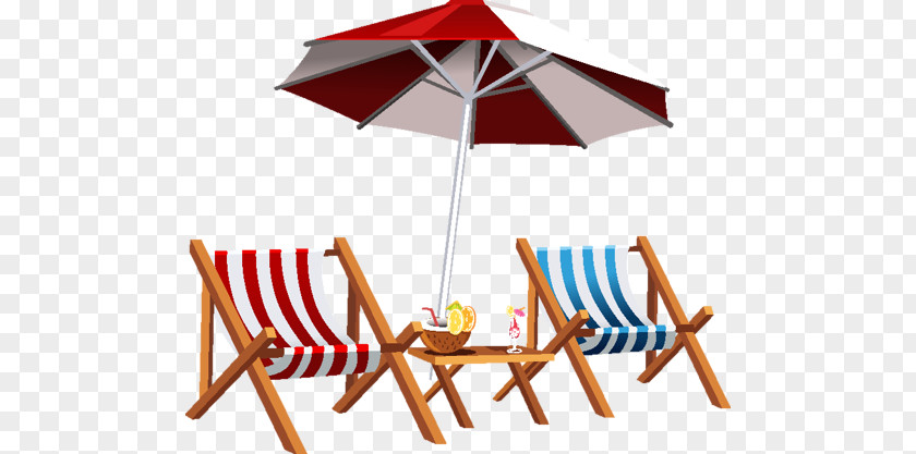 Beach Chairs And Umbrellas PNG chairs and umbrellas clipart PNG