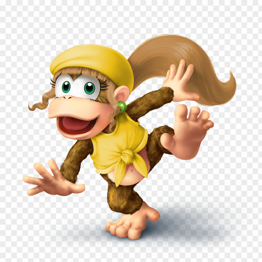Dixie Kong And Diddy Donkey Country 3: Kong's Double Trouble! Returns 2: Diddy's Quest Super Smash Bros. For Nintendo 3DS Wii U PNG