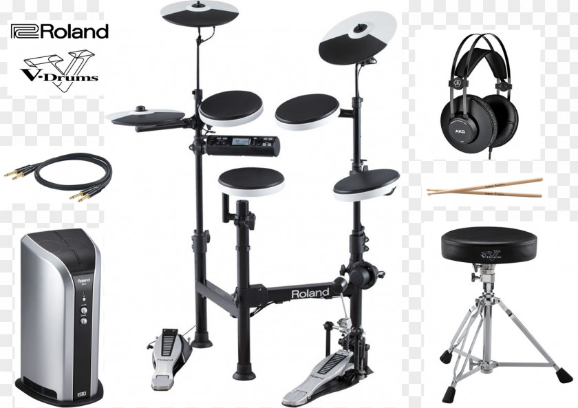 Drummer Roland V-Drums Electronic Drums Percussion PNG