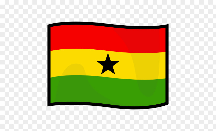 Flag Of Ghana Emoji Patch PNG