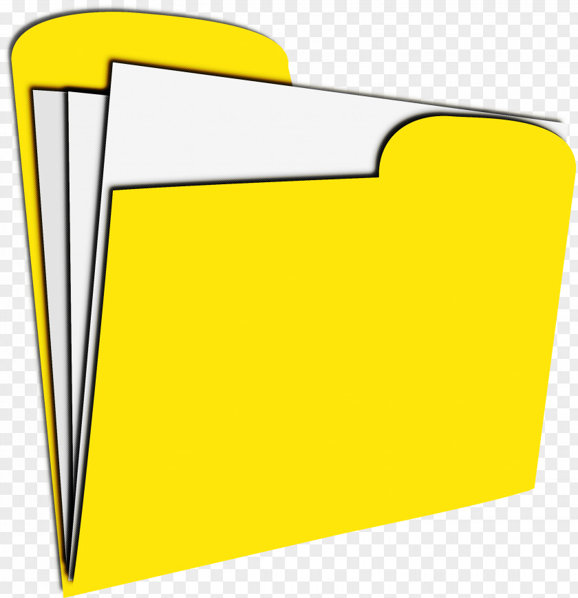 Rectangle Yellow Line PNG