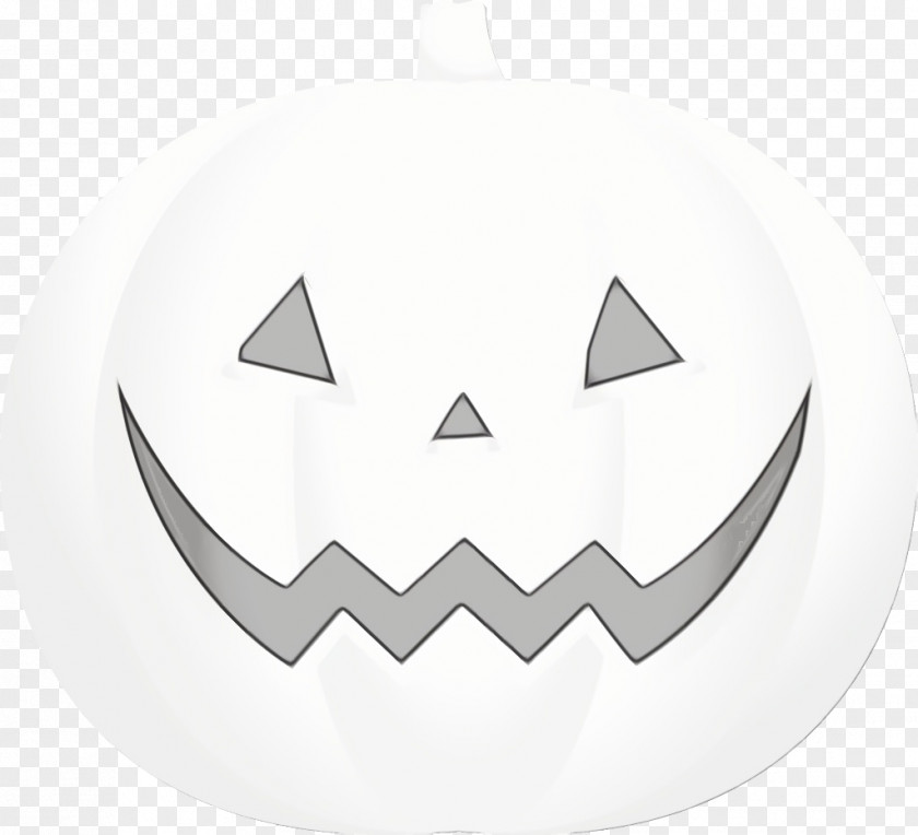 Symbol Plant White Facial Expression Smile Ornament Black-and-white PNG