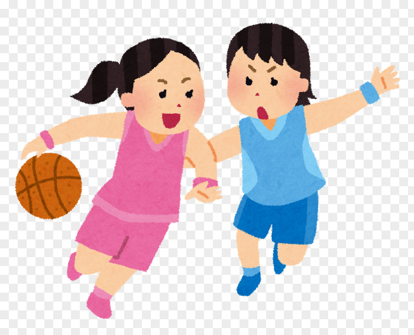 Basketball Cartoon Images Osaka Evessa Women ミニバスケットボール Sports PNG