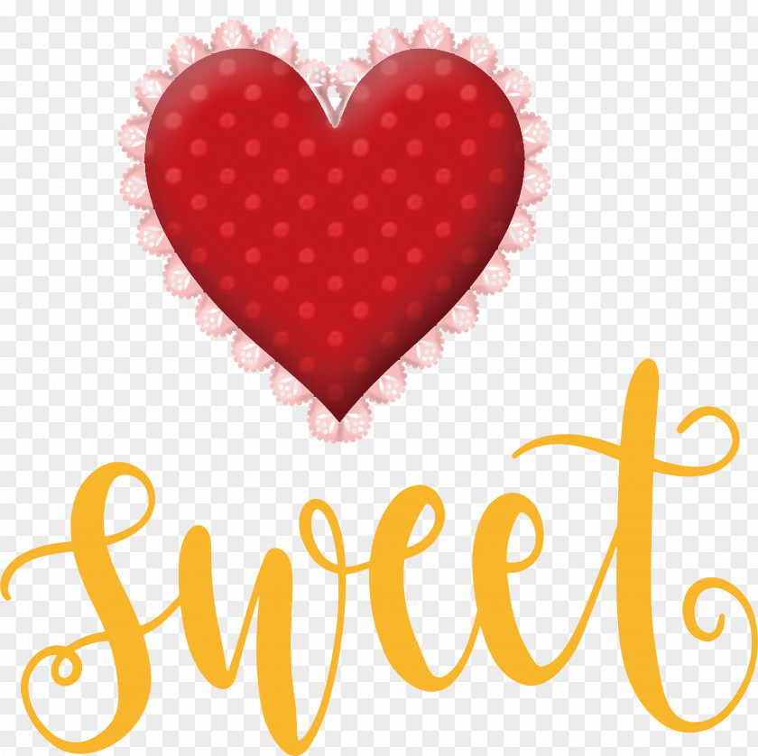 Be Sweet Valentines Day Heart PNG
