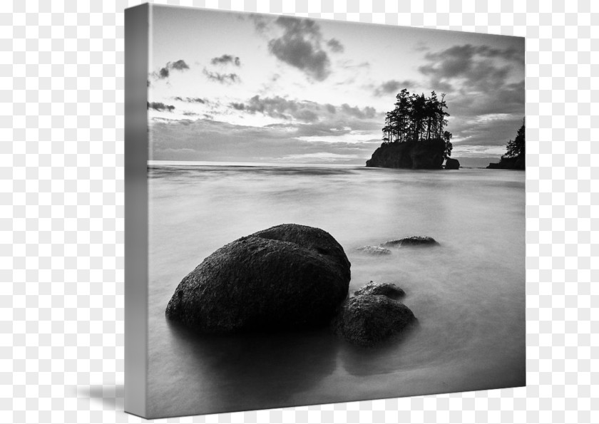 Gallery Wrap Canvas Strait Of Juan De Fuca Still Life Photography Art PNG